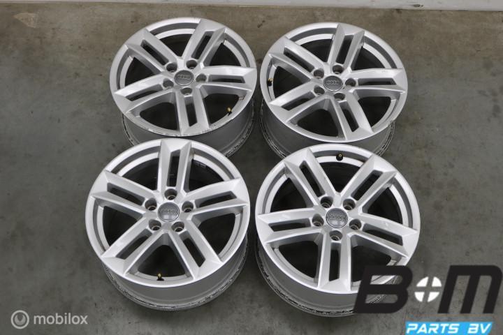 Originele 17 inch Audi velgen A4 8W 8W0601025E, Auto-onderdelen, Banden en Velgen, Velg(en), Gebruikt