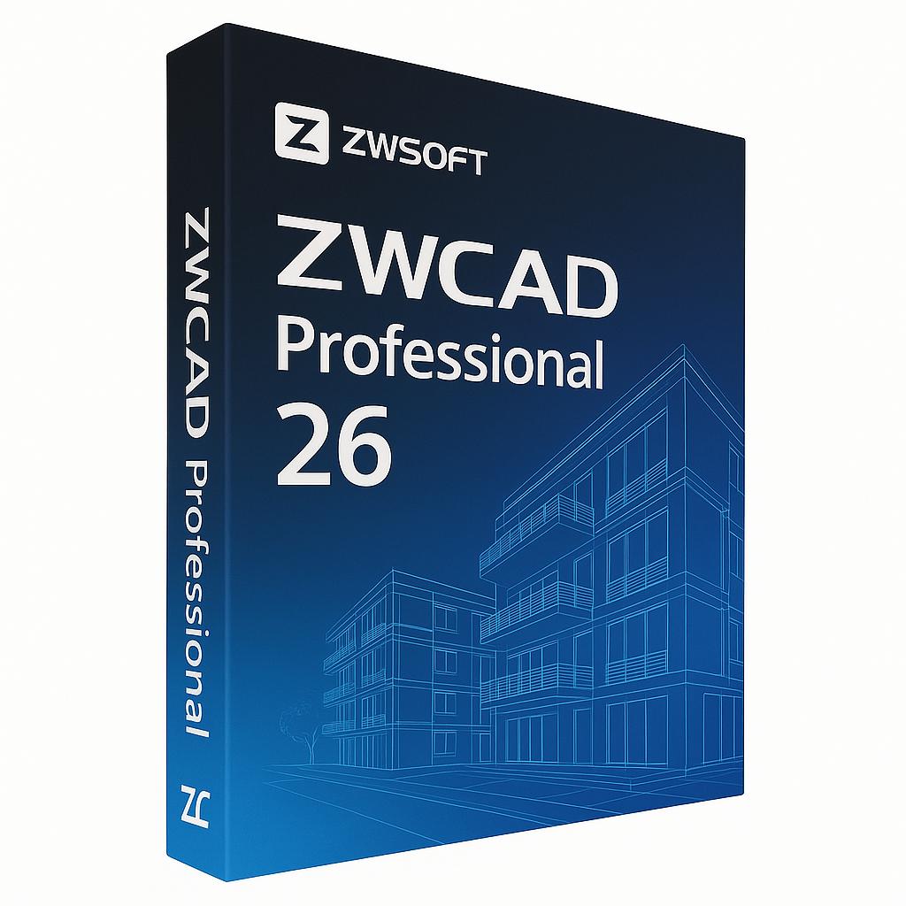 ZWCAD Professional 26, Computers en Software, Educatie- en Cursussoftware, Ophalen, Nieuw, Windows