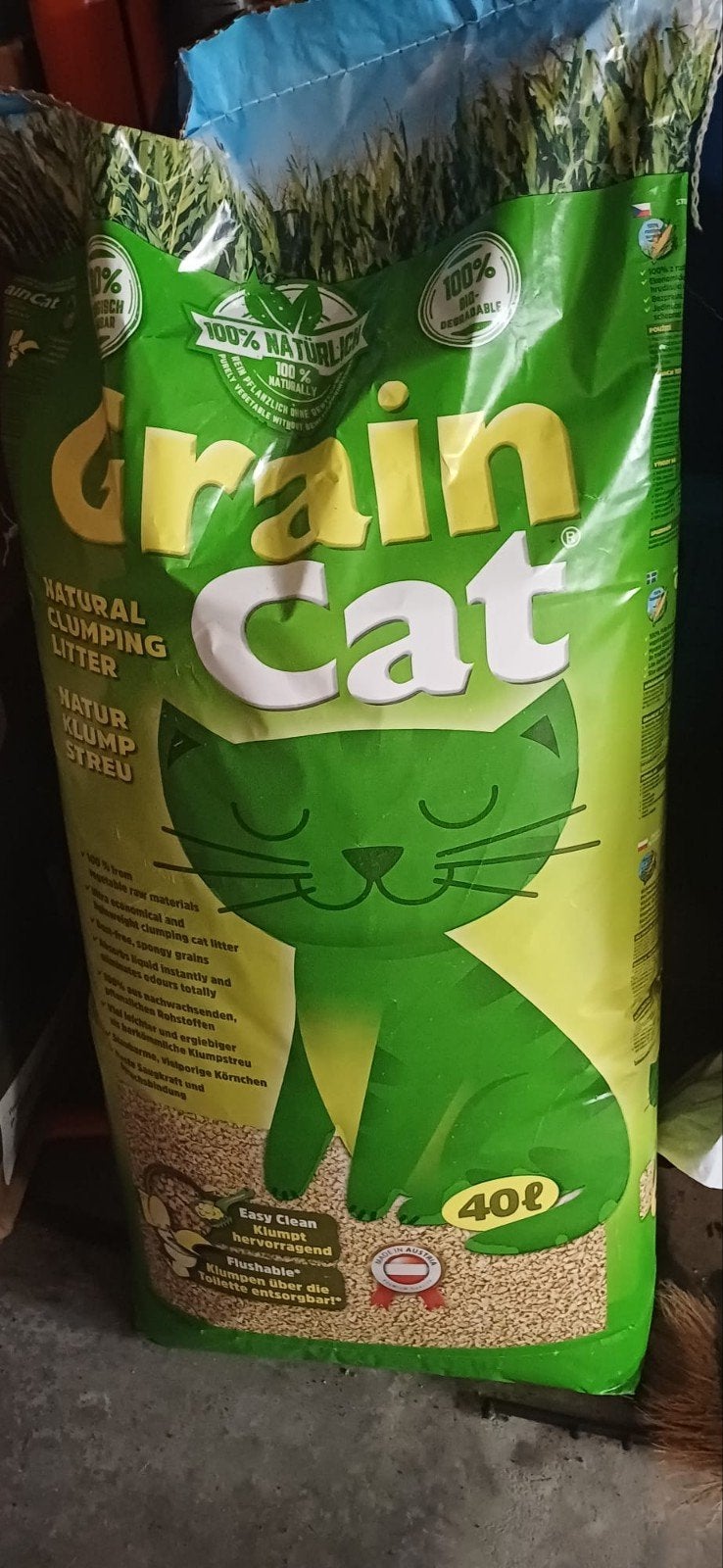 40 liter biologisch afbreekbare kattenbakvulling, Enlèvement, Neuf