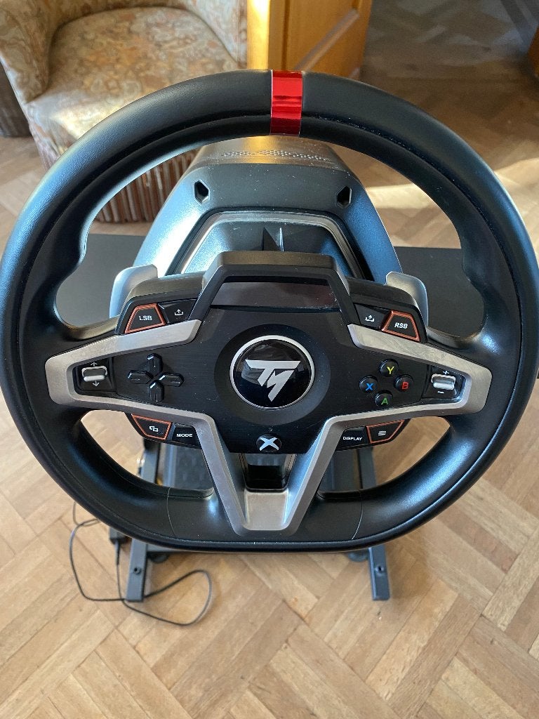 Volant et pédalier Thrustmaster t248 avec support (XBOX/PC), Volant de course, Retour de force, Enlèvement, Utilisé