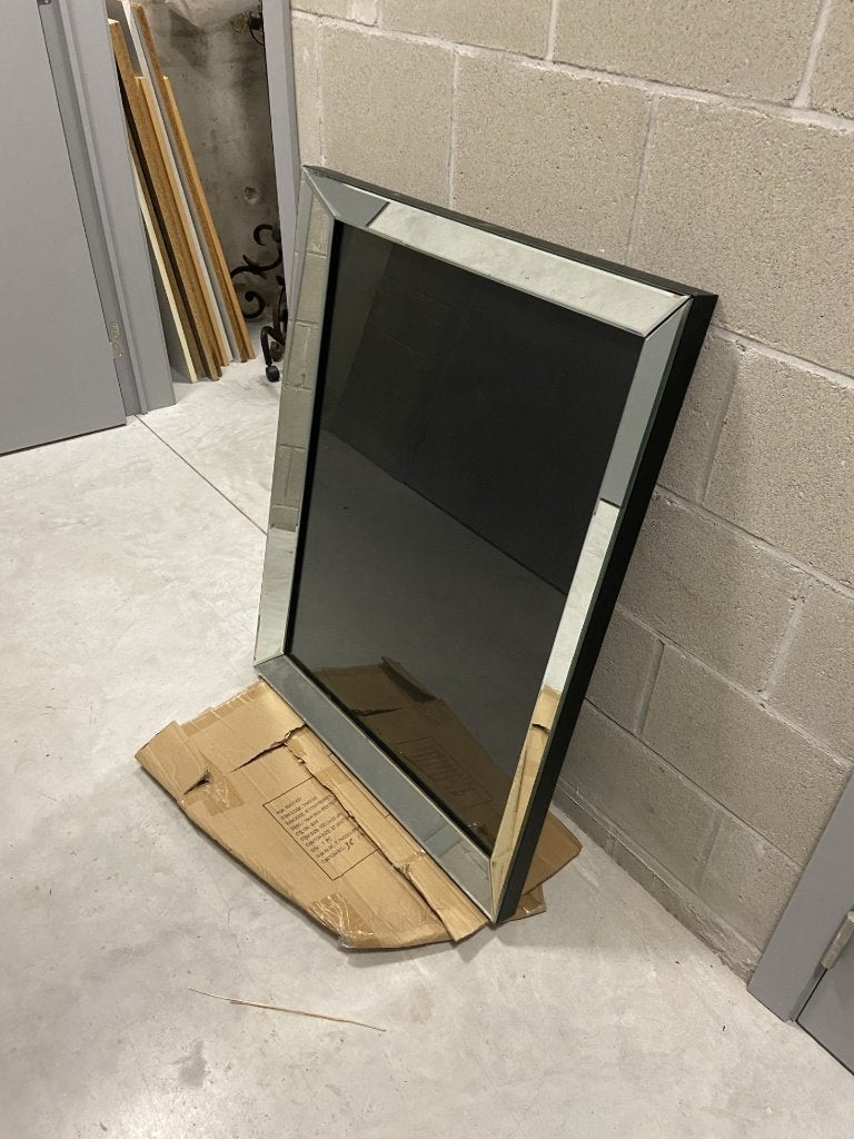spiegellijst, Huis en Inrichting, Woonaccessoires | Lijsten, Ophalen, Met glas, Overige kleuren, Spiegellijst