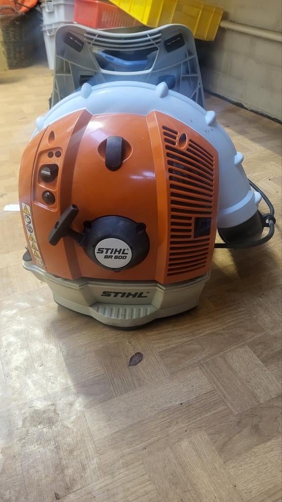 Stihl br 600, Ophalen