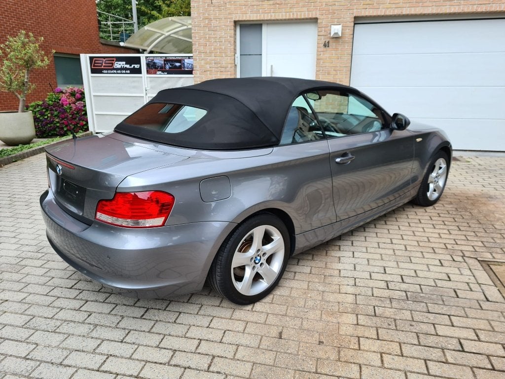 BMW 118i CABRIO Benzine, Auto's, Euro 5, 1995 cc, Zwart, Cabriolet
