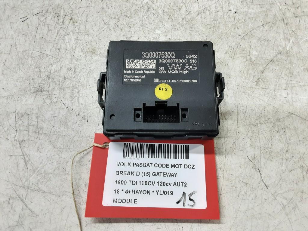 COMPUTER Volkswagen Passat Variant (3G5) (3Q0907530Q), Gebruikt, Volkswagen, Mevr. I. Hauben, Rue de l'Espoir 34 34
4030  GRIVEGNÉE, BE