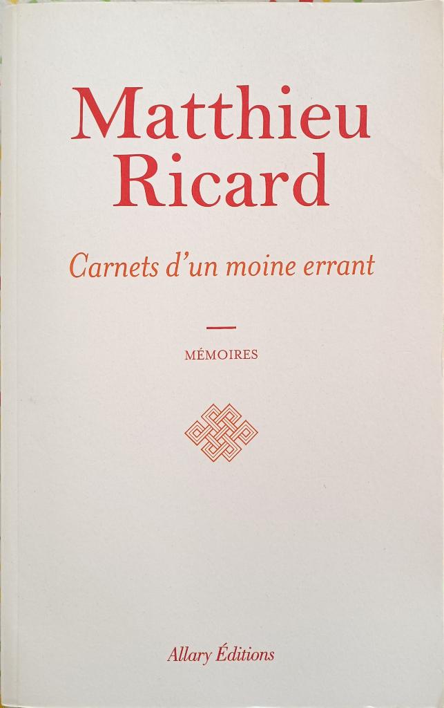 Carnets d’un moine errant : Matthieu Ricard : GRAND FORMAT, Livres, Ésotérisme & Spiritualité, Méditation ou Yoga, Utilisé, Arrière-plan et information
