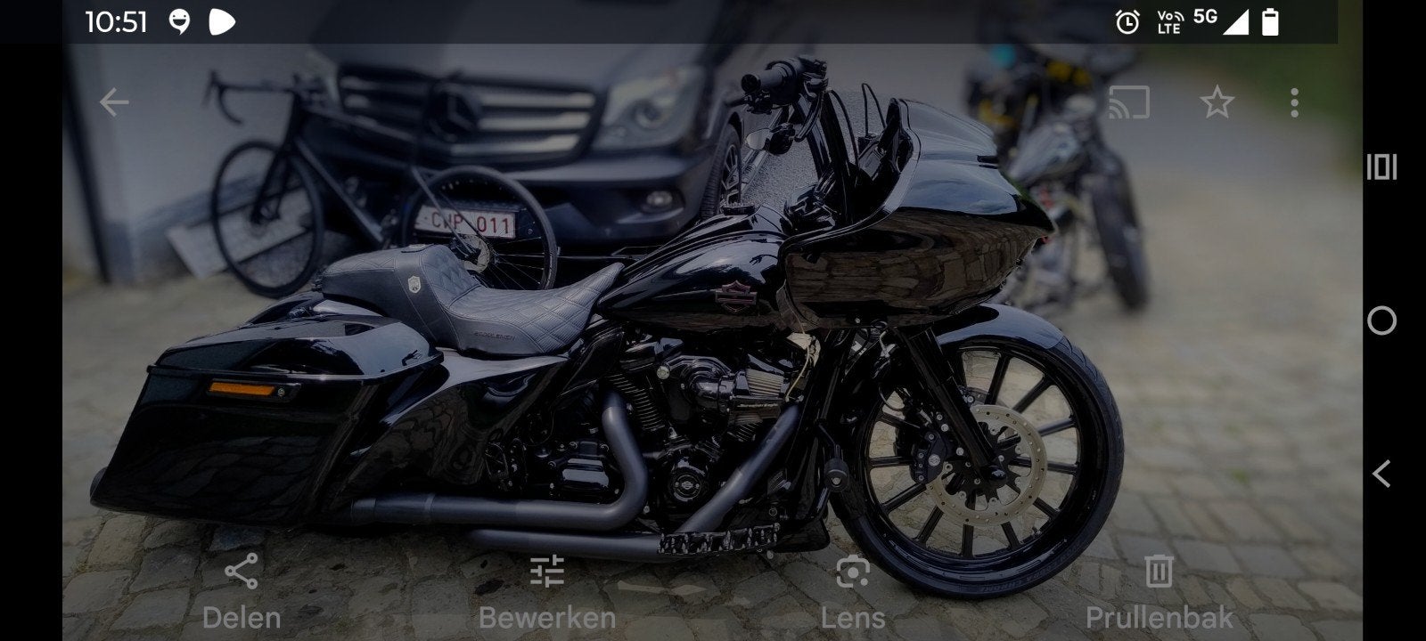 Road glide custom, Gebruikt, Particulier