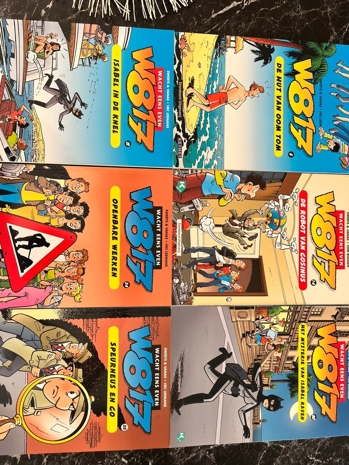 6x W817 strips – Ketnet – nrs. 8, 14, 20, 21, 24 & 25, Boeken, Meerdere stripboeken, Ophalen of Verzenden, Zo goed als nieuw