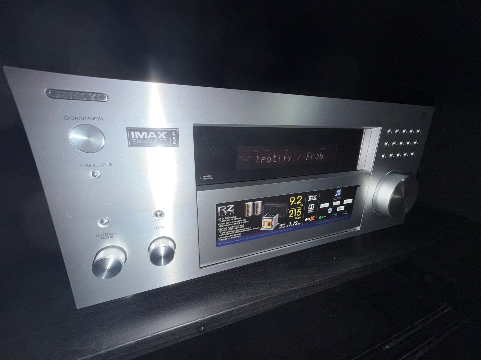 Onkyo RZ-840, Audio, Tv en Foto, Versterkers en Ontvangers, Ophalen of Verzenden, Zo goed als nieuw, Onkyo
