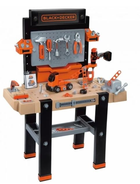 Werkbankje Black & Decker, Kinderen en Baby's, Speelgoed | Speeltafels, Gebruikt, Ophalen