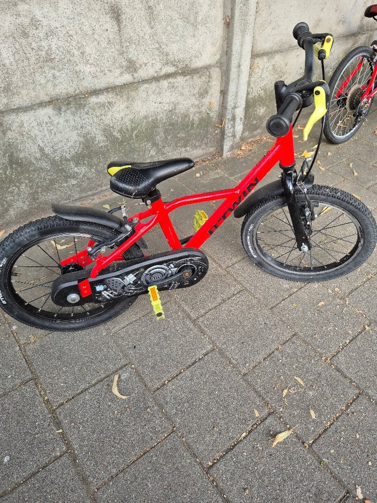 Kinderfiets, Fietsen en Brommers, Ophalen, Gebruikt, Btwin Decathlon