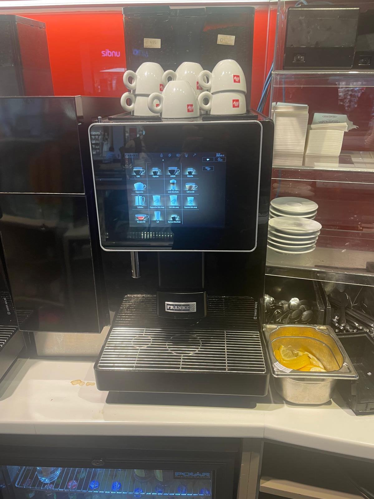 2 machines à café professionnelles Franke A600, Enlèvement, Utilisé, Café et Espresso