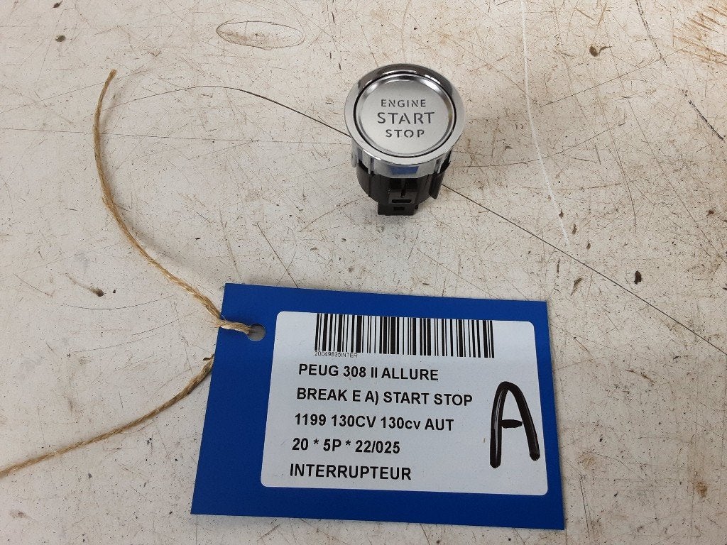 COMMUTATEUR 308 SW (L4 / L9 / LC / LJ / LR) (9827217880), Utilisé, Peugeot