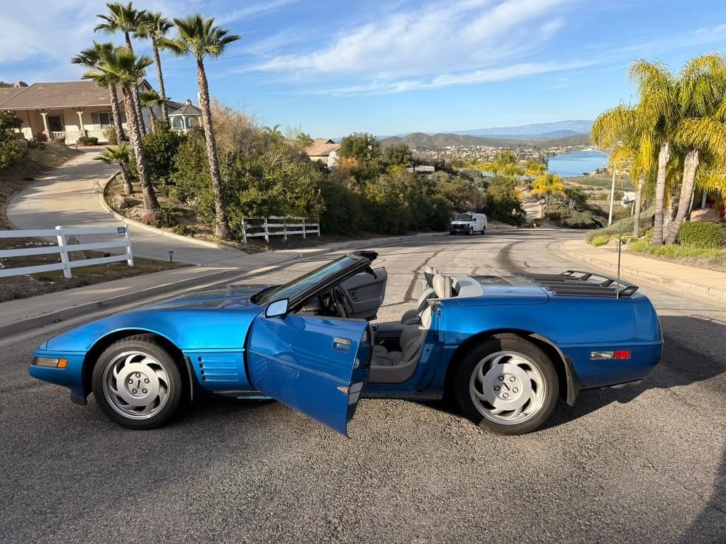 Chevrolet Corvette Cabrio LT1 1992, Auto's, Automaat, Achterwielaandrijving, 8 cilinders, Cabriolet