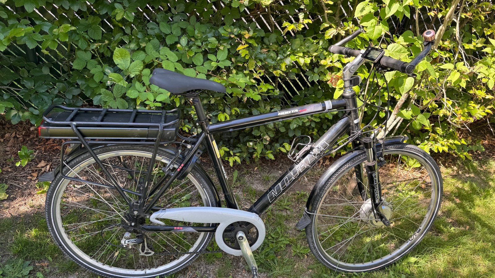 Norta electrische fiets, Fietsen en Brommers, Gebruikt, Vering, 10 tot 15 versnellingen, Velgrem