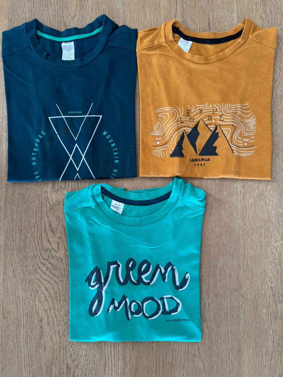 T-shirt Quechua - maat 158 = 13j, Enlèvement, Comme neuf, Garçon, Chemise ou À manches longues