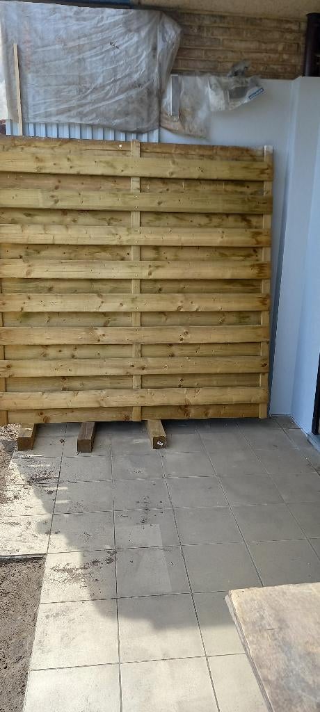 Tuinafscheiding, Tuin en Terras, Ophalen, 1 tot 2 meter, Minder dan 3 meter, Nieuw