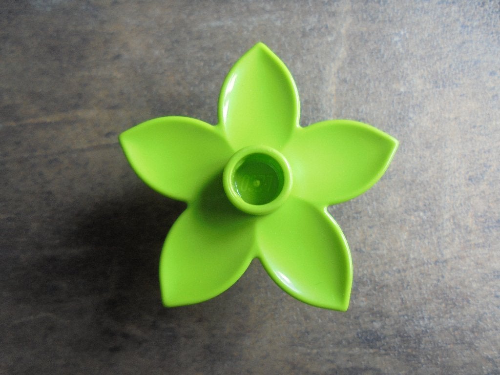 Lego Duplo Plant Flower with 1 Top Stud (zie foto's) 7, Ophalen of Verzenden, Gebruikt, Losse stenen, Duplo