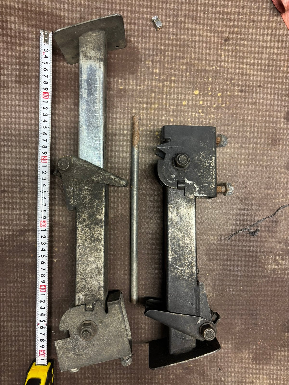 Verins stabilisateurs, Enlèvement, Utilisé