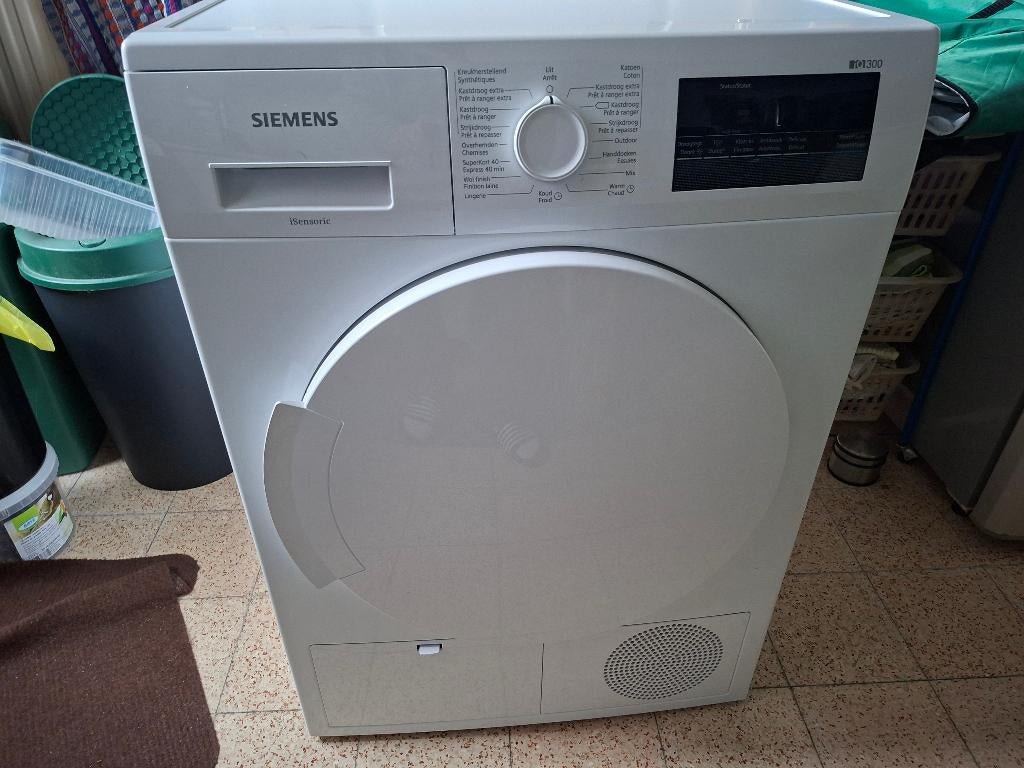 Sèche linge Siemens IQ300 pompe à chaleur, Ophalen, Wolprogramma, 8 tot 10 kg, Zo goed als nieuw