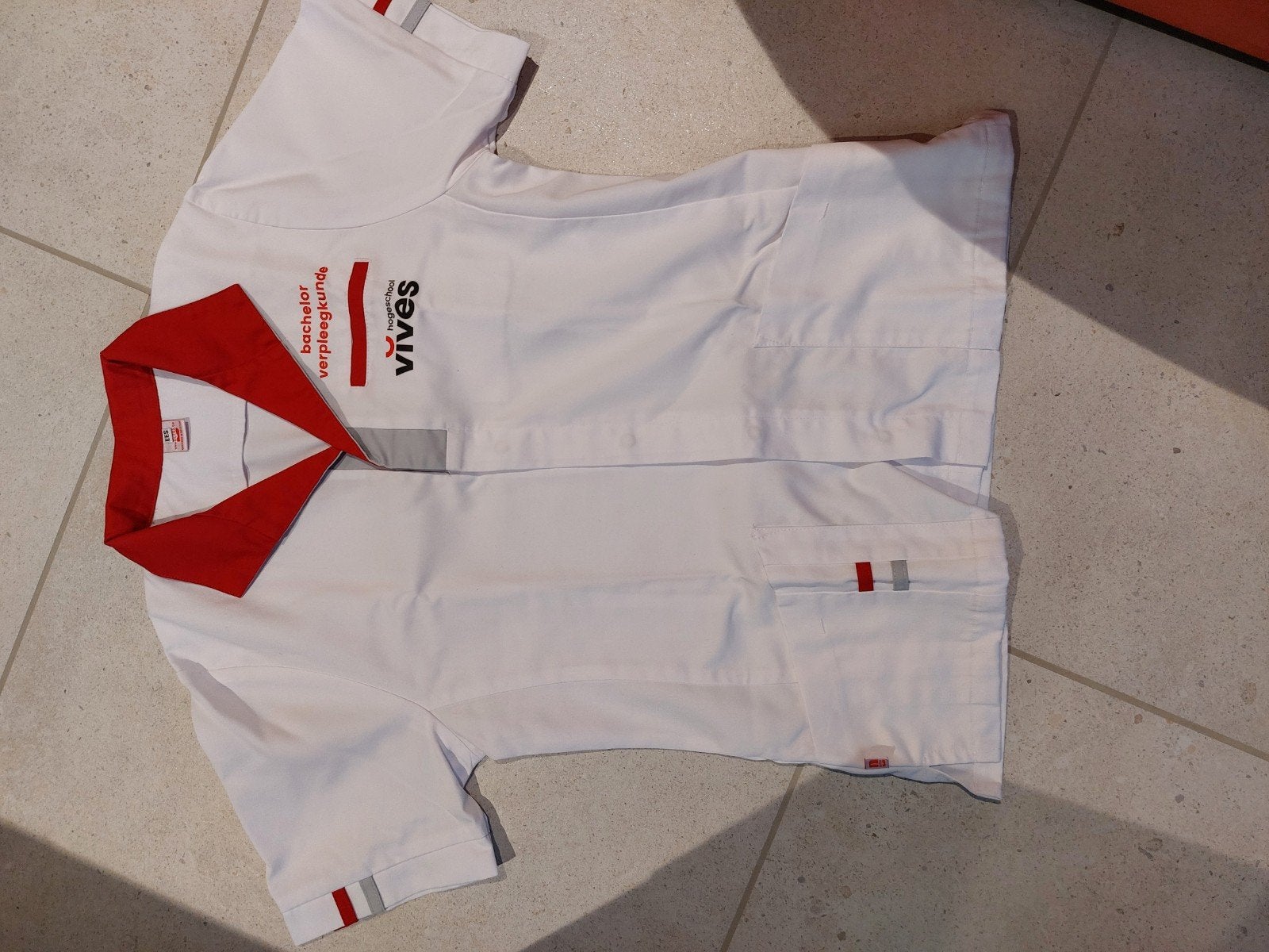 Bovenstuk stagepak Bachelor verpleegkunde, Kleding | Dames, Ophalen, Nieuw, Maat 34 (XS) of kleiner, Wit