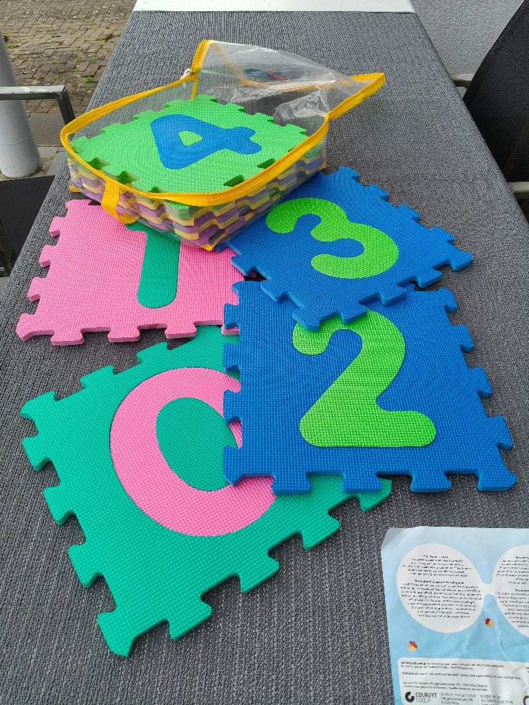 legpuzzel foam, Kinderen en Baby's, Ophalen, Zo goed als nieuw