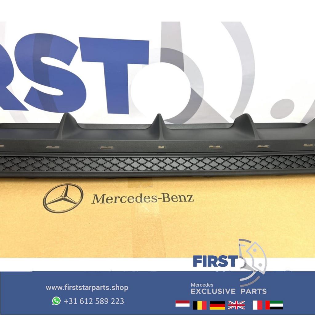 W212 Facelift 63 AMG Diffuser Mercedes E Klasse 2016 spoiler, Utilisé, -, -, Enlèvement ou Envoi