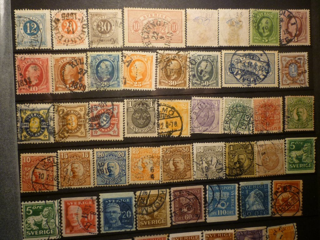 Lot Zweden/Suède(293 Ex) Gestempeld/Oblitéré, Verzenden