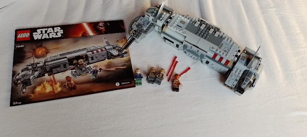 lego starwars 75140, Lego, Ophalen of Verzenden, Zo goed als nieuw, Compleet