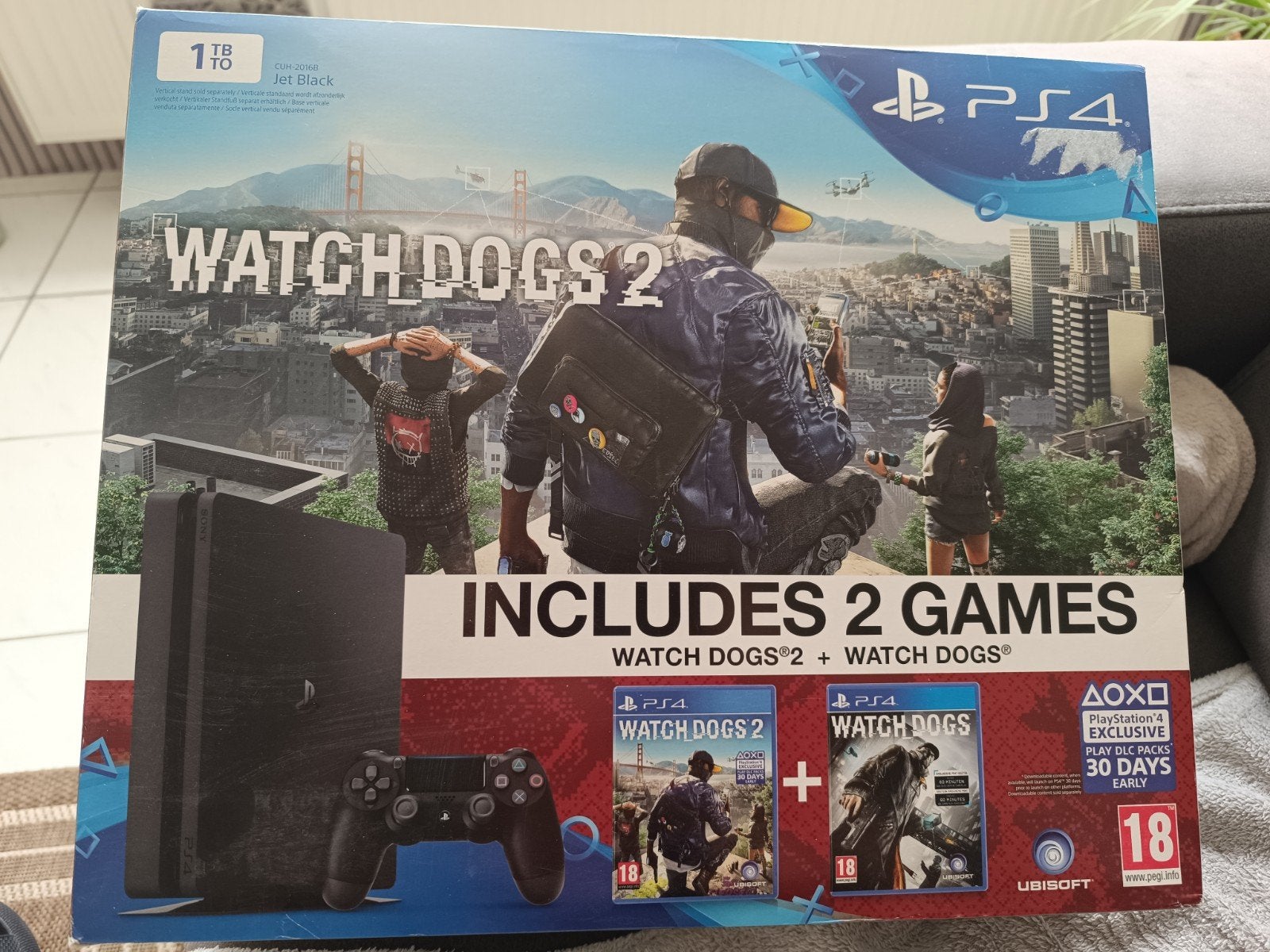 Console PS4 sans jeux et sans manette, Ophalen