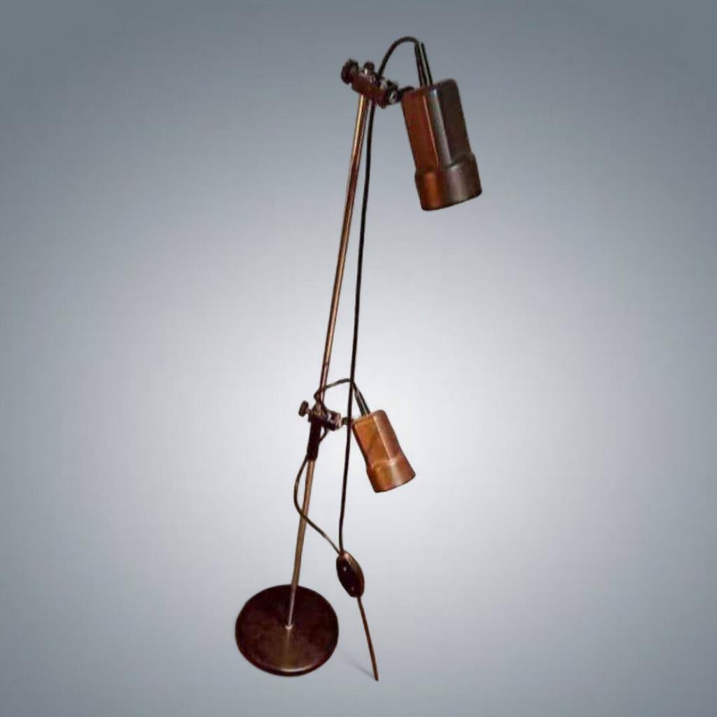Vintage lamp, vloerlamp, leeslamp, Ophalen