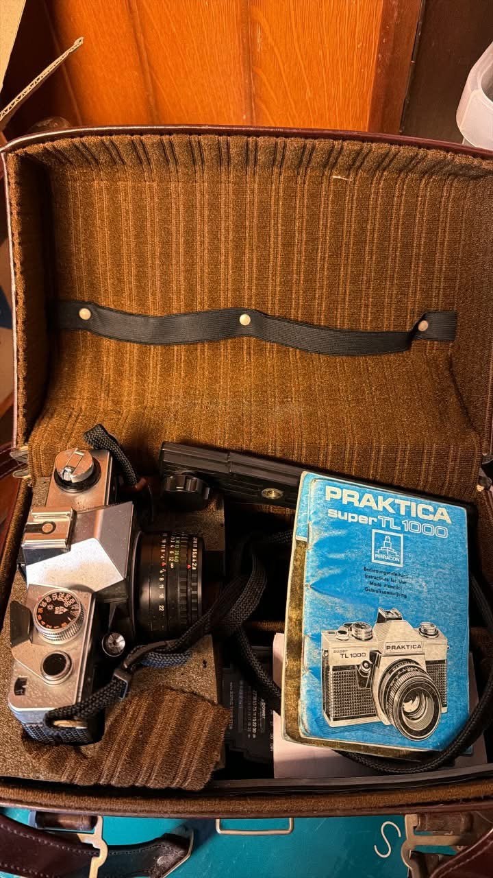 Praktica Super TL1000 analoge spiegelreflexcamera, Ophalen, Camera