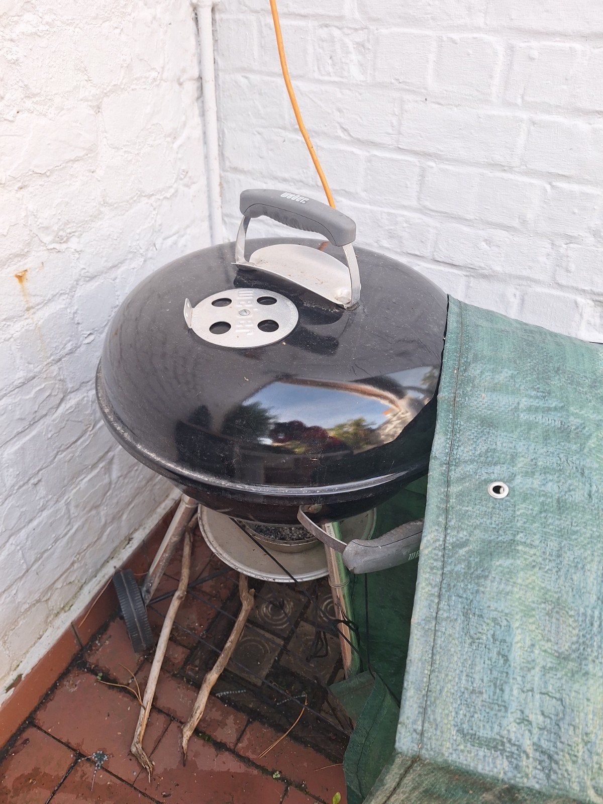 Barbecue Weber et accessoires, Jardin & Terrasse, Enlèvement, Comme neuf, Weber, Avec accessoires