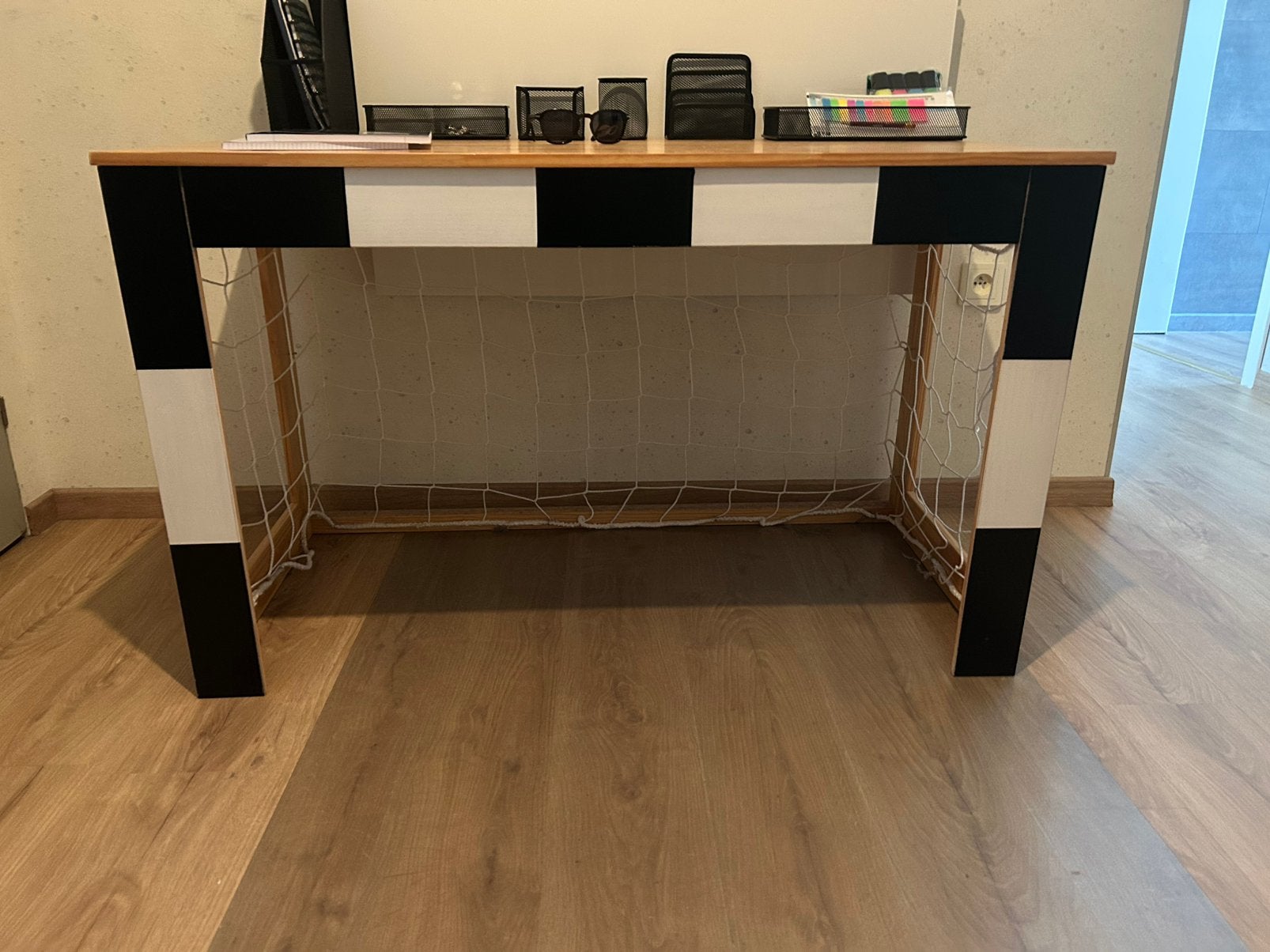 Bureau (voetbaldoel), 117 cm, Comme neuf, Bureau enfant, Bois