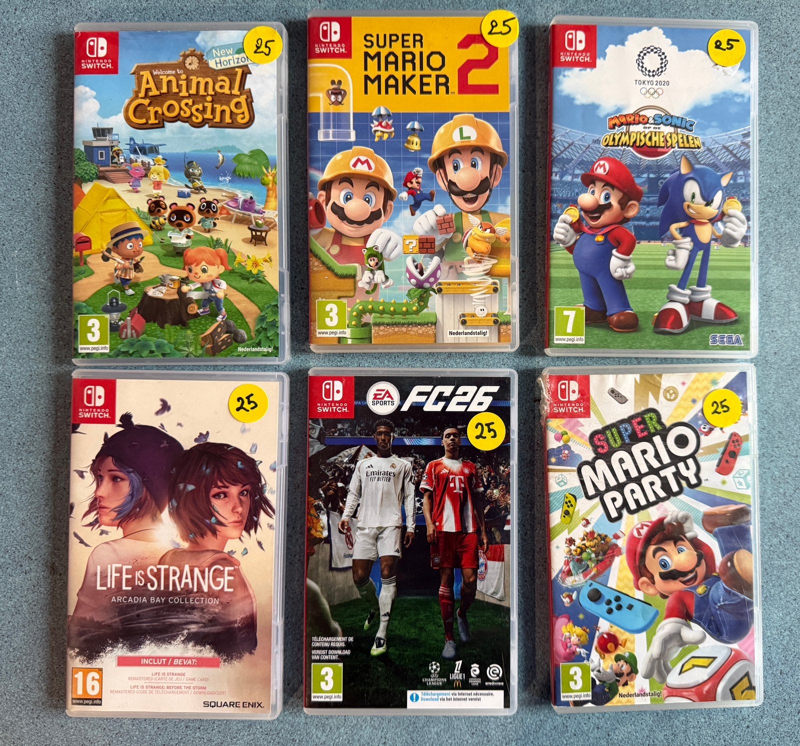 Grote Collectie Games Nintendo Switch, PS5 & PS4, Games en Spelcomputers, Ophalen, Zo goed als nieuw