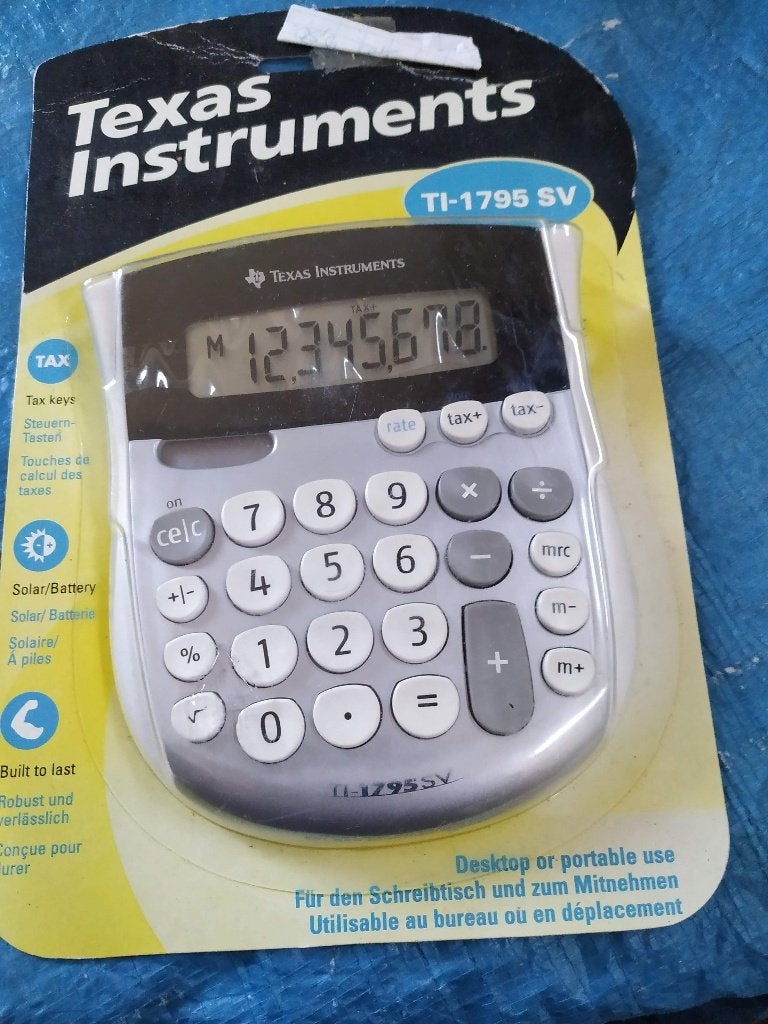 splinternieuw rekenmachine texas instruments, Diversen, Rekenmachines, Ophalen of Verzenden