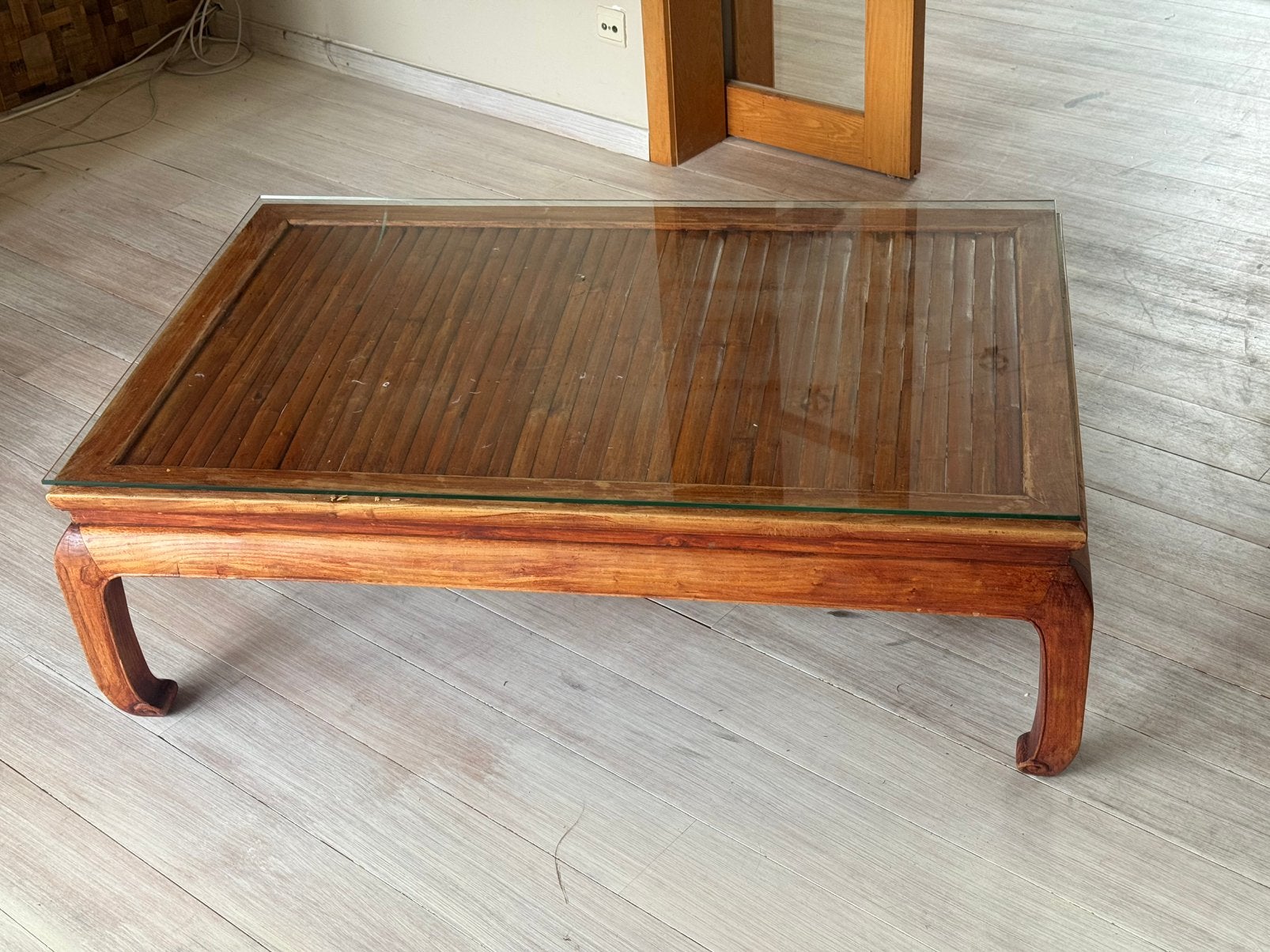 Table basse en bois, Maison & Meubles, 100 à 150 cm, Asiatique, Autres essences de bois, Enlèvement
