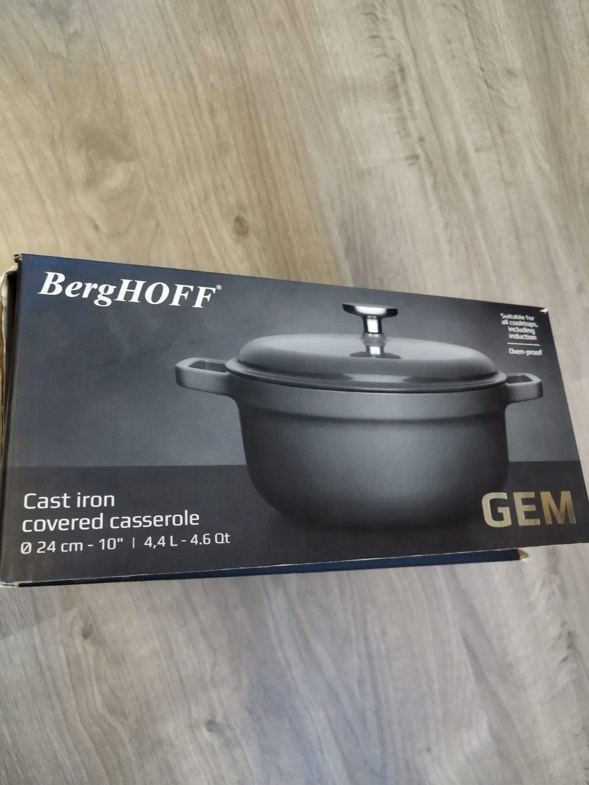 Berghoff cast iron, Ophalen, Gietijzer