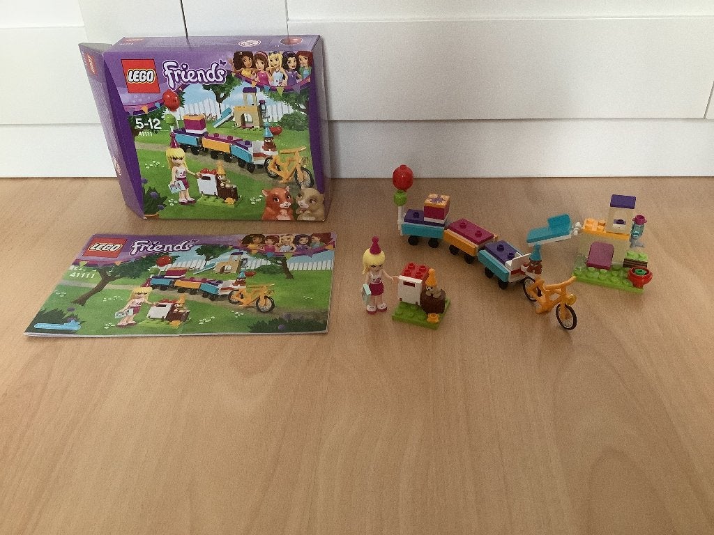 Lego Friends 41111 Stephanie’s feesttrein, Lego, Friends, Ophalen of Verzenden, Zo goed als nieuw