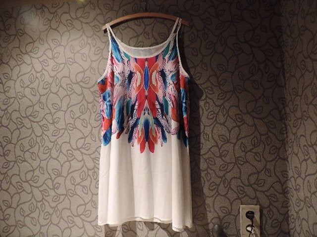 zomer jurk, ANDERE, Wit, Maat 46/48 (XL) of groter, Ophalen of Verzenden