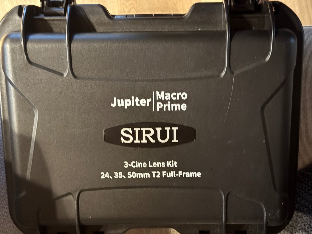 Siriu lenzen set van 3 lenzen, Audio, Tv en Foto, Ophalen, Overige merken, 35 mm, Nieuw