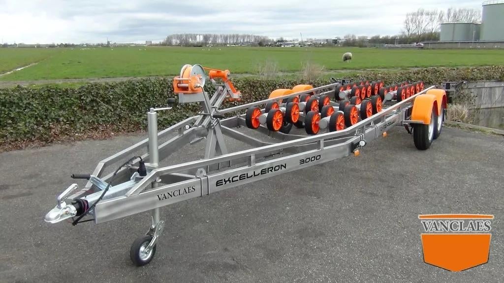 Vanclaes Excelleron Gyro 3000 - direct leverbaar, Watersport en Boten, Ophalen, Nieuw, Geremd, 1500 tot 3000 kg