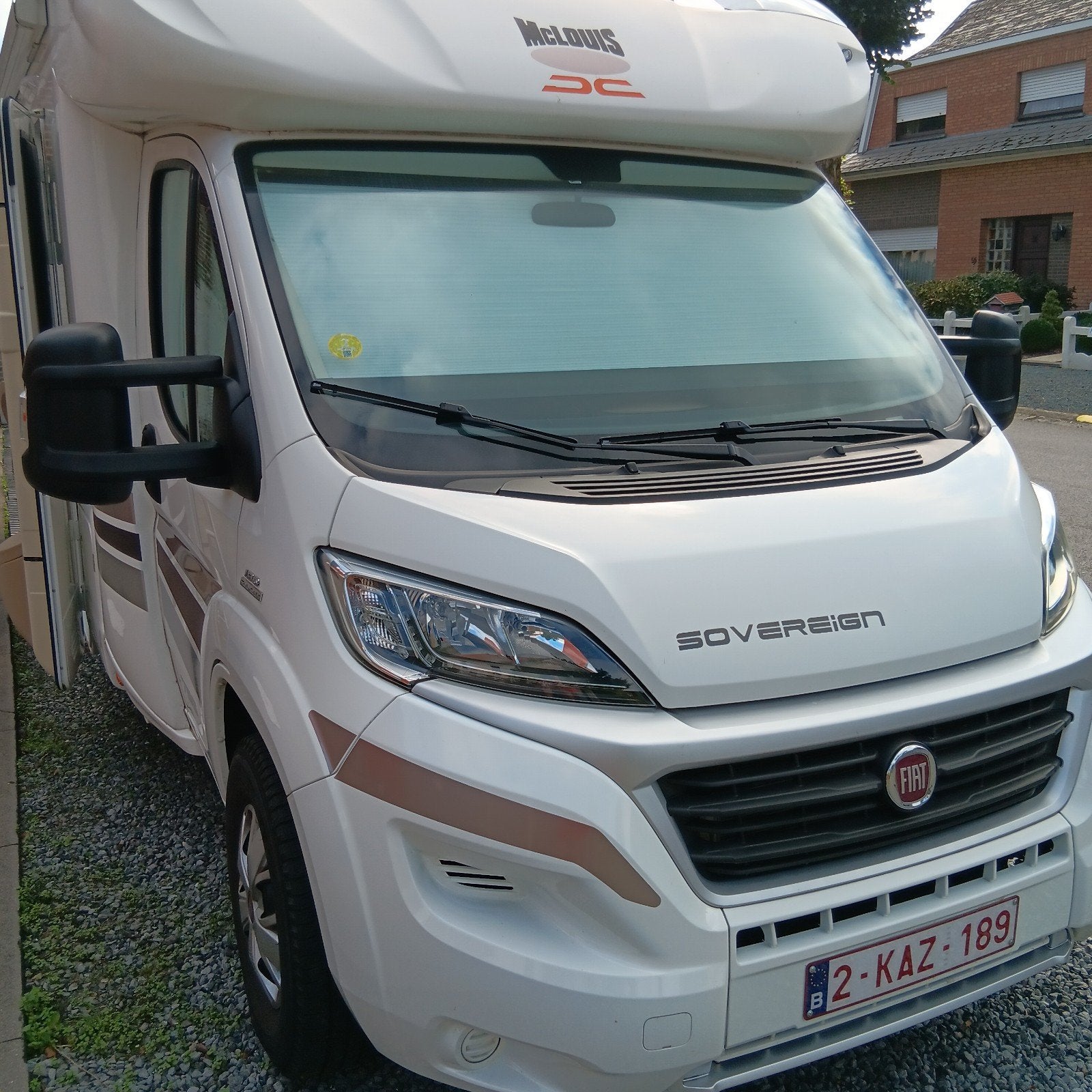 mobilhome mc louis souvereign 73 g, Ringverwarming, Fiat, Koelkast, Particulier