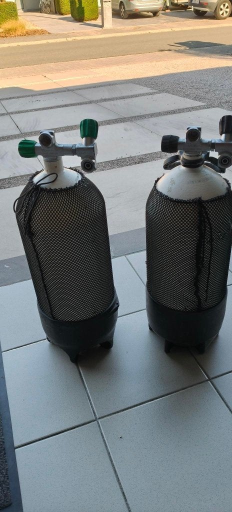 Duikfles 12L, Ophalen, Zo goed als nieuw, Duikfles