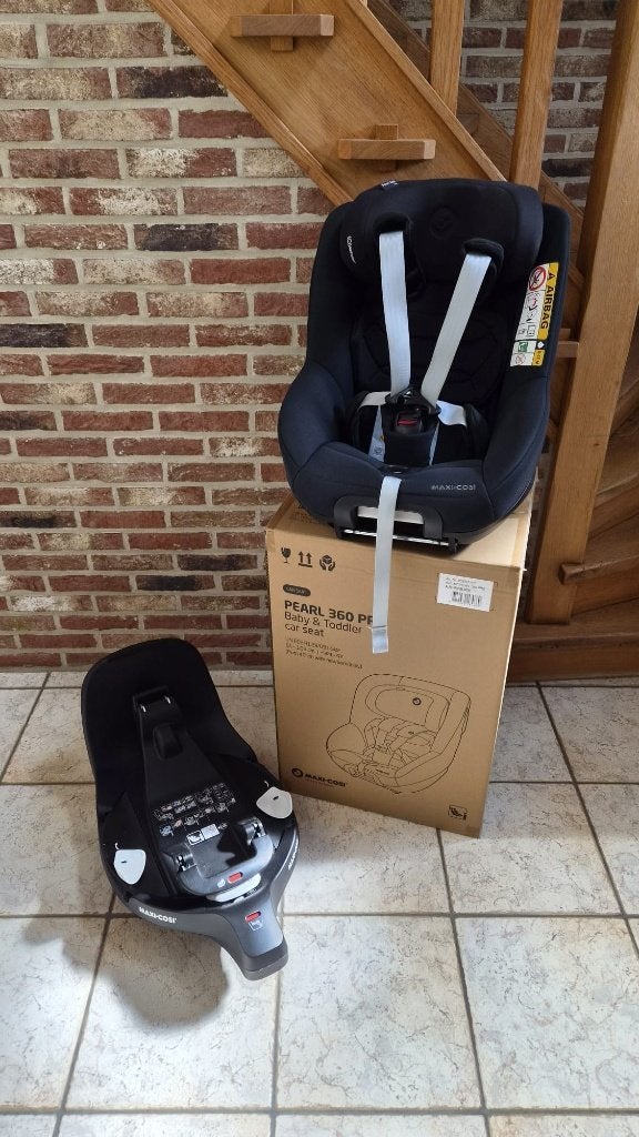 Maxi Cosy set (familyfix 360 pro, pebble 360 pro), Enlèvement, Comme neuf, Maxi-Cosi, Isofix