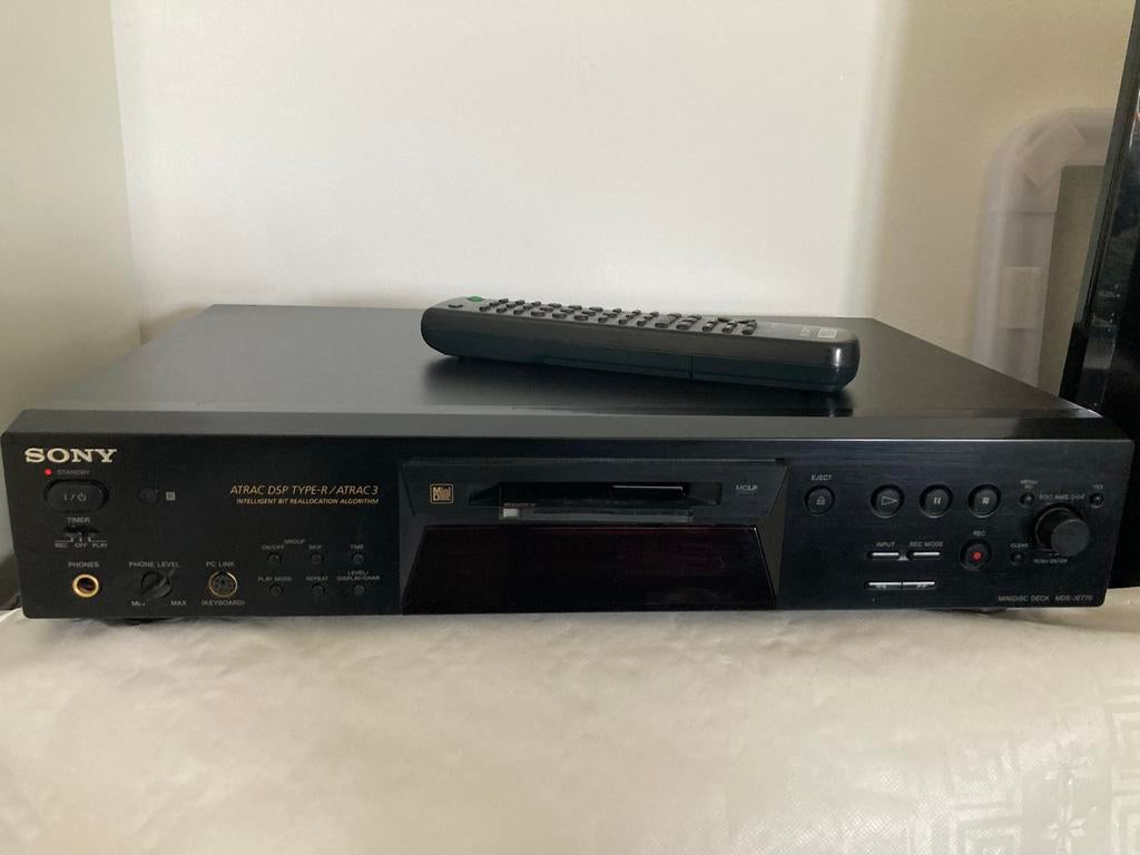 Enregistreur mini-disque Sony mds-je770 MDLP, Enlèvement ou Envoi