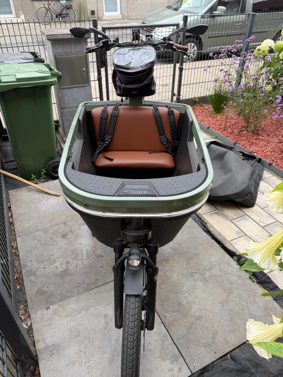Bakfiets, Ophalen
