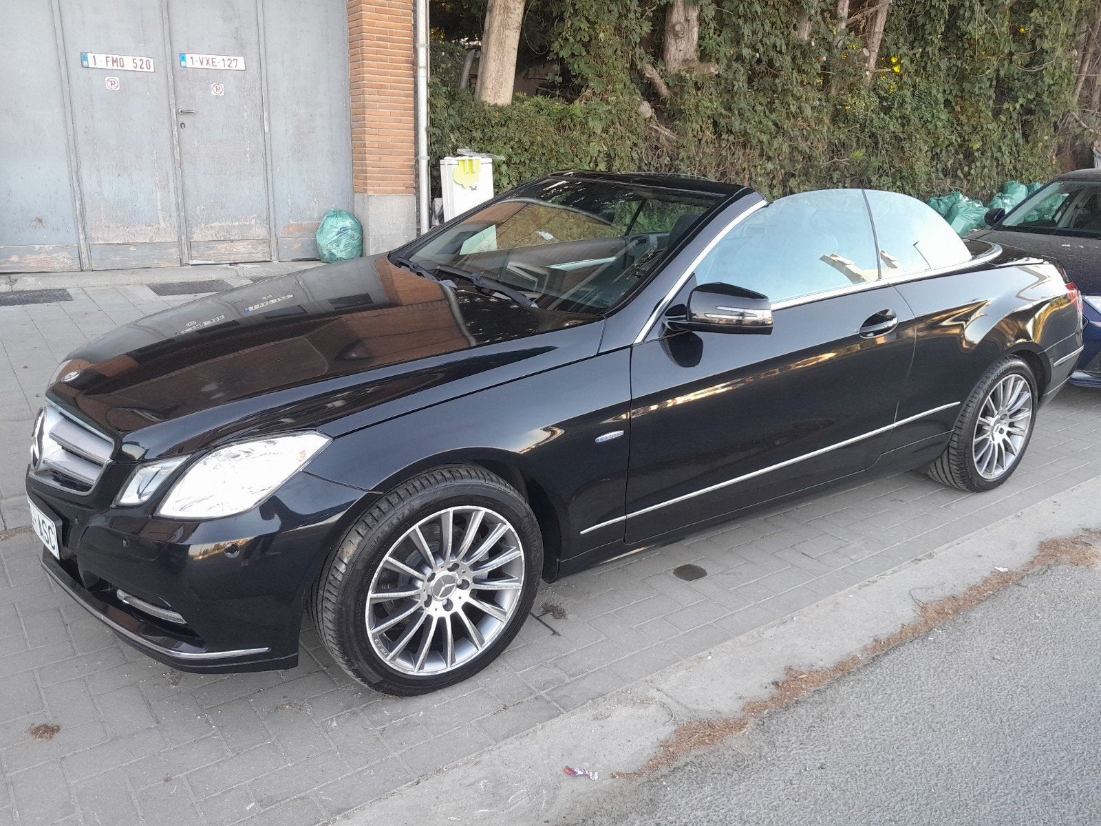 mercedes e200cgi benzine, Cuir, Achat, Cabriolet, Noir