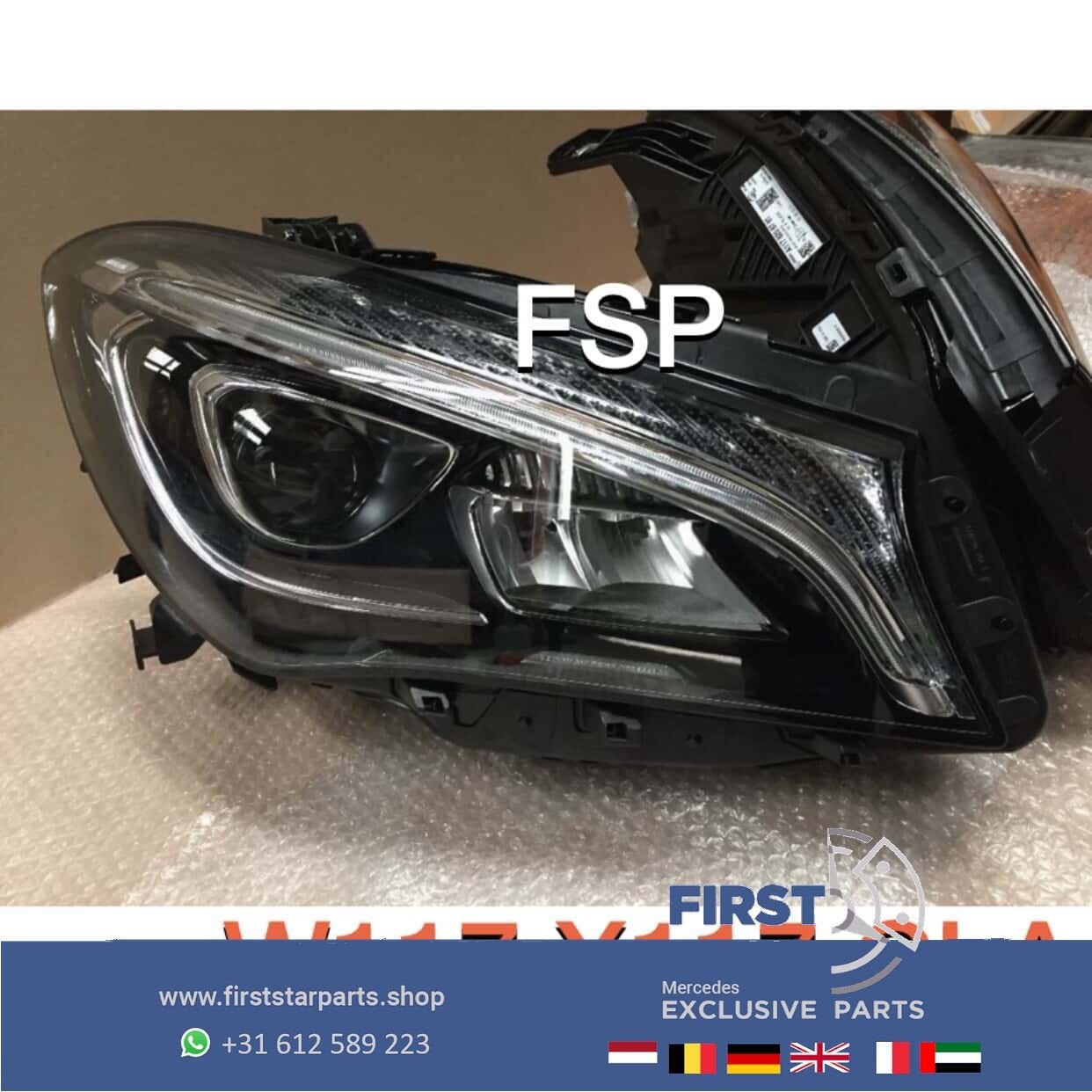 Mercedes CLA FACELIFT C117 VOL LED Koplampen LINKS RECHTS Or, Gebruikt, -, Ophalen of Verzenden, -