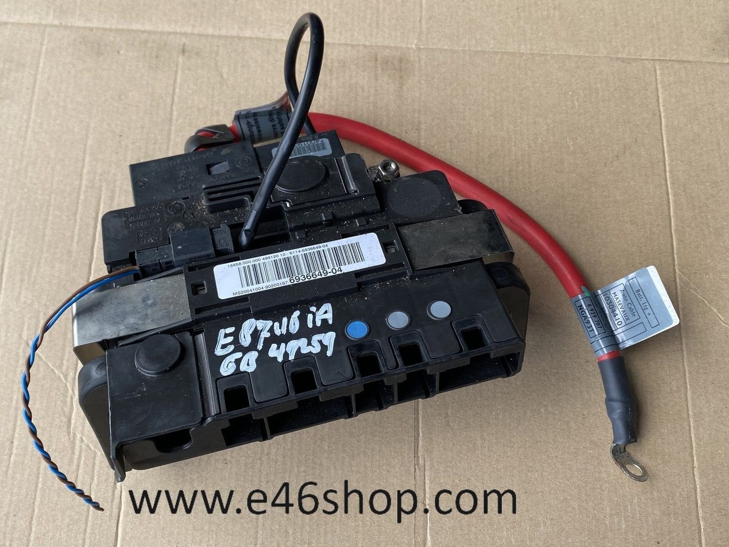 ACCU KLEM STROOMVERDELER BMW E87 OE 6936649, Gebruikt, -, -, -