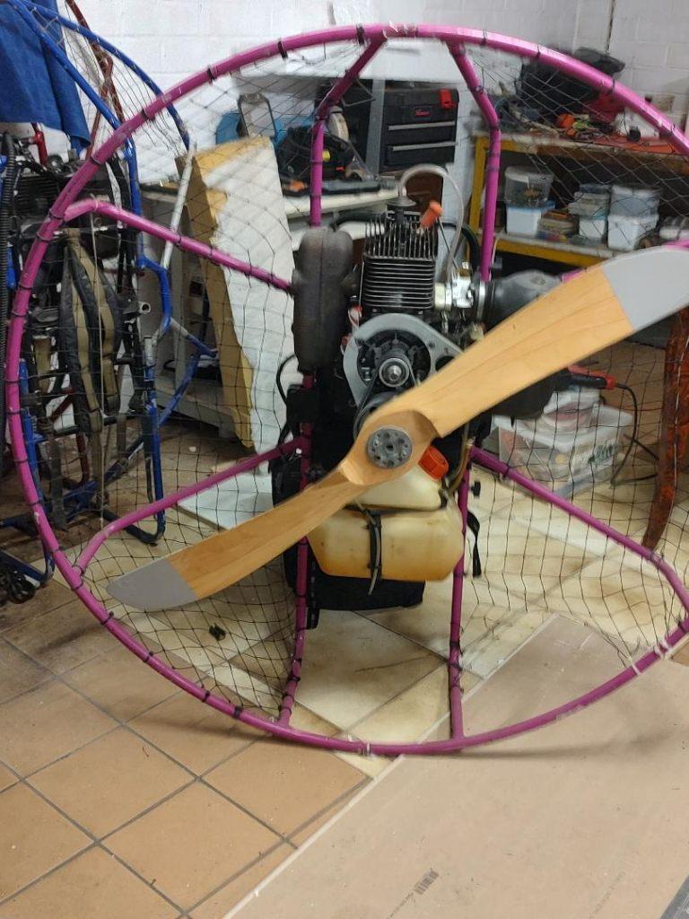 paramotor, Sport en Fitness, Ophalen, Zo goed als nieuw, Paramotor, Gemotoriseerd